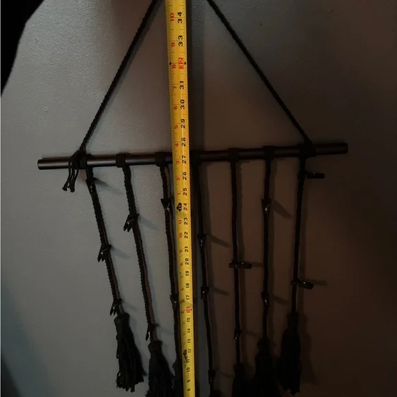 Boho Picture Hanger with Adjustable Clips - Picture 3 of 6